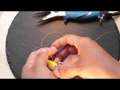How To tie a Palomar Knot